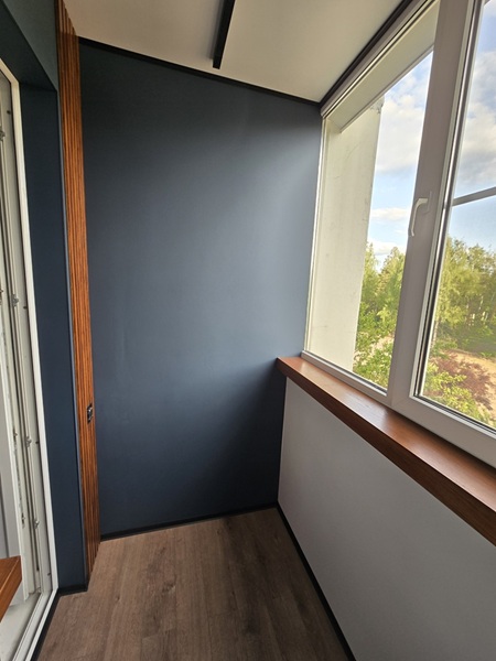Дуб Пралине на балконе